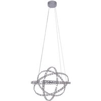 Cosmos LED Pendant Ceiling Light Chrome 3000K