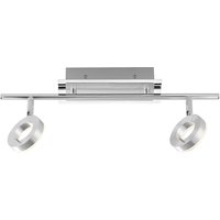 Sileda Twin Ceiling Spotlight Aluminium Matt 2x 6.4W LED 3000K IP44