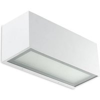 Lia 1 Light Up and Down Wall Light White, E27