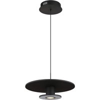 Carter Pendant Ceiling Light Matt Black LED 3000K