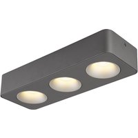 Hangarau Ceiling Spotlight Bar Grey Dark LED 3000K