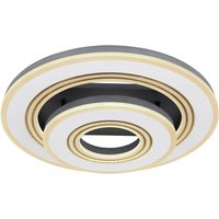 Jack Integrated LED Semi Flush Ceiling Light White LED Dimmable 2700-6000K Remote Control