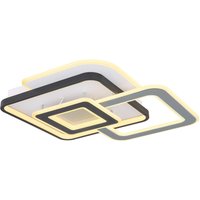 Brienna Integrated LED Semi Flush Ceiling Light White Matt LED 3000K