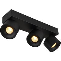 Rae Ceiling Spotlight Bar Matt Black 3x LED 3000K