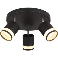 Lucero Ceiling Spotlight Clusters Matt Black 3x GX53 3000K