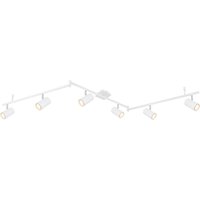 Robby Ceiling Spotlight Bar White 6x GU10