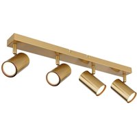 Robby Ceiling Spotlight Bar Gold Colours Brushed 4x GU10
