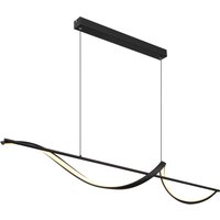 Violino Pendant Ceiling Light Matt Black LED 3000K