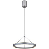 Ferra Pendant Ceiling Light Grey Matt LED 3000K
