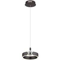 Hendricks Pendant Ceiling Light Bronze Colored Brushed LED 3000K