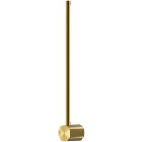 Light Stick Modern 60cm Integrated LED Wall Lamp Brass 3000K 500lm White Shade