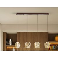 Ingrid Bar Pendant Ceiling 4 Light Champagne LED 3000K