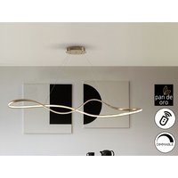 Lia Bar Pendant Ceiling Light Gold Leaf LED 2700-5000K Remote Control