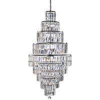Empire 13 Light Chandelier Chrome Finish, E14