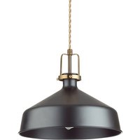 Eris-1 Indoor Dome Ceiling Pendant Lamp 1 Light Black, E27