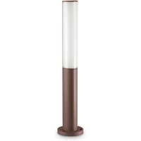Etere Integrated LED Outdoor Bollard Lamp 1 Light Coffee 4000K IP44