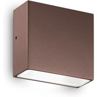 Tetris-1 Outdoor Wall Downlight Lamp 1 Light Coffee IP44, G9