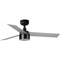 Cruiser 106cm TEK LED Ceiling Fan Matt Black, Aluminium Blades 2700K