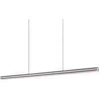 Dorica Bar Pendant Ceiling Light Grey 1x LED 4000lm 3000K Dimmable
