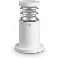 Tronco 25cm Outdoor Pedestal Light White 1x E27 IP65