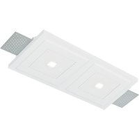Zephyr Recessed Downlight White 2x LED 2400lm 3000K