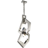 Ricadi Ceiling Pendant 8 Light GU10 Stainless Steel (Item Requires Assembly)