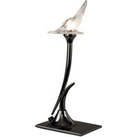 Flavia Table Lamp 1 Light G9, Black Chrome