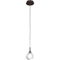 Fragma Ceiling Pendant 1 Light G9, Black Chrome