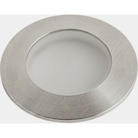 Rim 2cm Outdoor Recessed Ground Light Stainless Steel, Sandblasted LED 0.5W 2700K IP66