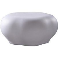Huevo Stool 1 Light E27 Outdoor IP65, Opal White