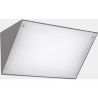Curie Outdoor Wall Down Lamp 26cm Grey LED 14.4W CCT 2700-3200-4000K IP65 On-Off