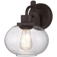 Trilogy 1 Light Wall Light Old Bronze, E27