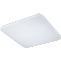 Fusion Flush Ceiling Light Square 50cm, 60W LED, 5000K, 4000lm, White
