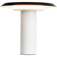 Tina 24.5cm Table Lamp, 12W LED, 3000K, 560lm, White/Black, 3yrs Warranty