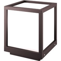 Utah Pedestal Lamp, E27, IP65, Sand Brown, 2yrs Warranty