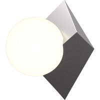 Cubeo Globe Wall Lights Platinum G9