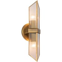 Cairo Up & Down Wall Lamp Vintage Brass