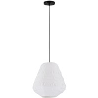 Linnet 36cm Pendant Ceiling Light White E27 1X12W