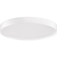 Roi 50cm Flush Ceiling Light Sandy White Triac Dimmable LED 48W 3724lm 2700-3000K CCT