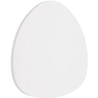 Atena Flush Wall Lamp Sandy White LED 8W 507lm 3000K