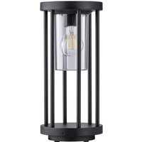 Elysium 35cm Top Mounted Outdoor Bollard Dark Anthracite E27 1x12W IP65