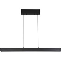 Linear Integrated LED Bar Pendant Lamp, Black 13W 2700 - 4000 - 6000K