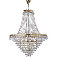 Versailles 19 Light Chandelier Gold Finish, E14