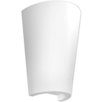 Teja Flush Wall Lamp, 1 x E27, IP54, White