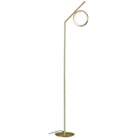Olimpia Floor Lamp, 12W LED, 3000K, 900lm, IP20, Satin Gold
