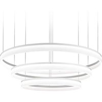 Integrated LED Large Ceiling Pendant Light White