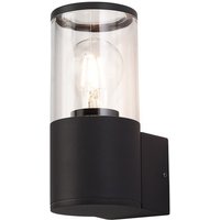 Kirkwood Wall Lamp 1 x E27, IP54, Anthracite, Clear