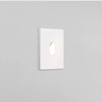 Tango LED 1 Light Outdoor Recessed Marker Wall Light White IP65