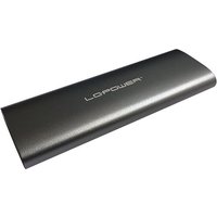 LC-Power LC-M2-C-MULTI-2 M.2-SSD-Gehäuse (NVMe & SATA), USB 3.2 Gen.2x1