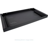 Triton RAB-UP-550-A4 19 Fachboden 1HE, 550mm, 80kg, schwarz